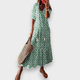 Elviva™ | Boho obleka z pokritostjo trebuha