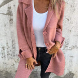 Isabella – Ohlapen Dolg Plašč Z Ovratnikom