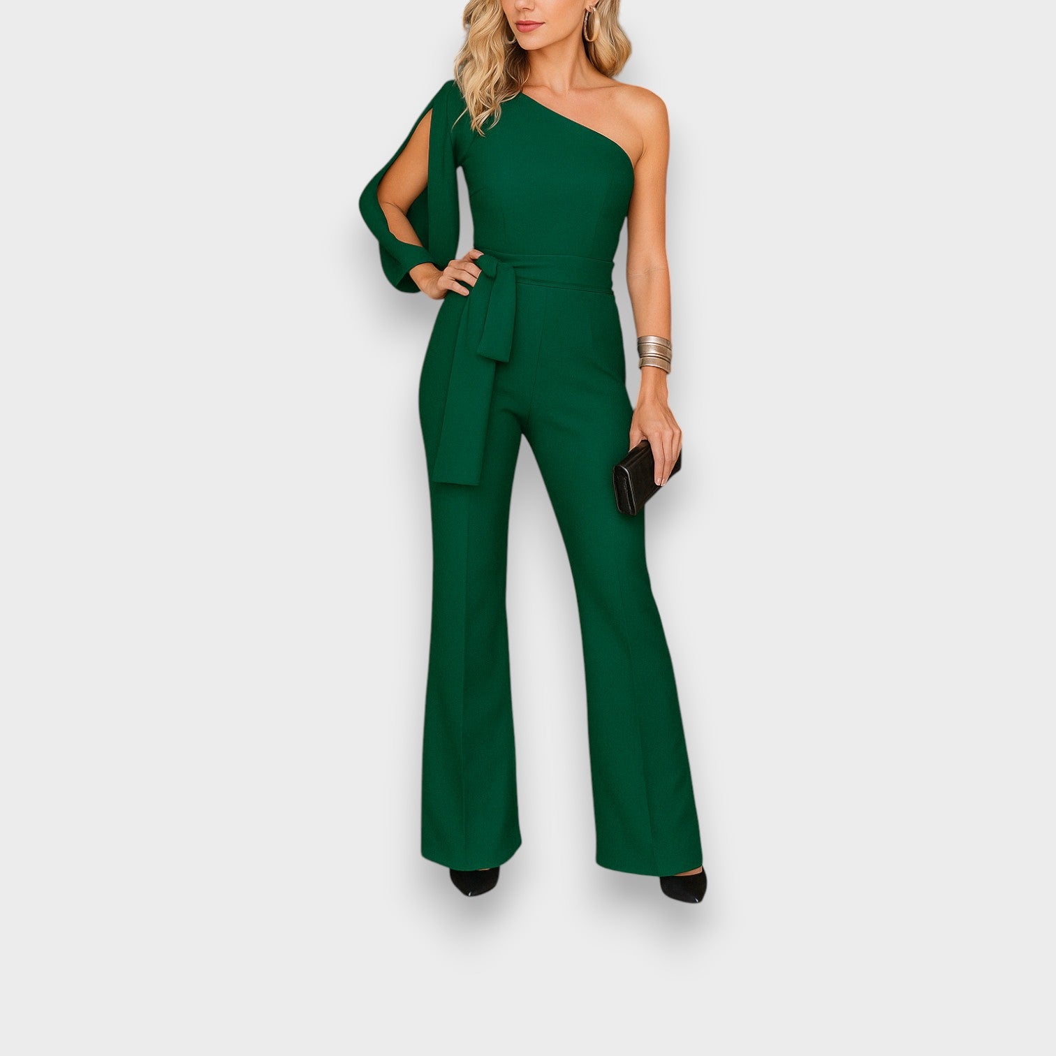 Lana | Elegantni asimetrični kombinezon