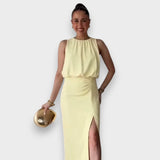 Dobrila | Elegantna midi obleka