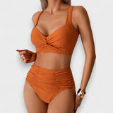 Olivija | Ružast bandeau bikini