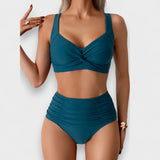 Olivija | Ružast bandeau bikini