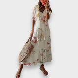 Elviva™ | Boho obleka z pokritostjo trebuha